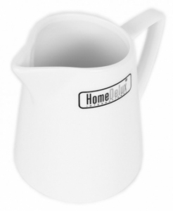 Cukiernica z pokrywką + mlecznik porcelana HomeDelux Quatre HD12068