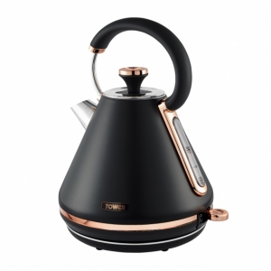 Czajnik Cavaletto Pyramid 1,7L Black/Rose Gold